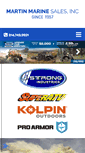 Mobile Screenshot of martinmarine.com